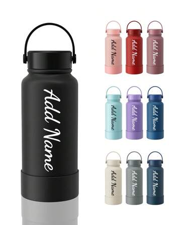 1 ชิ้น, ขวดน้ำชื่อที่กำหนดเอง 1000 มล., ขวดน้ำร้อนและเย็นสแตนเลส, ถ้วยส่วนตัวส่วนบุคคลพร้อมหลอด, ขวดอวกาศกันรั่วพร้อมฝาปิด, ถ้วยสุญญากาศสองชั้น, มีหลายสี, ของขวัญวันหยุดสุดพิเศษสำหรับครอบครัว, เพื่อนและคู่รัก, ของขวัญคริสต์มาสและฮาโลวีน ทำความสะอาดง่าย, ประณีต, กำหนดเองคุณภาพสูง, ส่วนบุคคล, นักเรียน, คนทำงาน, โรงเรียนเด็ก, บ้าน, สำนักงาน, อุปกรณ์ตั้งแคมป์และเดินป่า, ถ้วยที่กำหนดเอง, บรรยากาศอบอุ่น, ปฏิทินเทศกาล