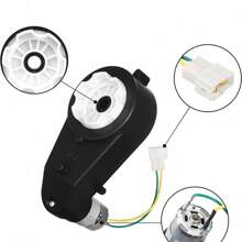 2Pcs Ride On Car Gearbox 550 12V Motor 35000RPM, Electric Motor Gearbox Motorcycles High Speed RS550 Drive Engine Match Ride On Toys - 1 - View 7