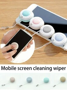 1 miếng vải lau màn hình điện thoại, khăn lau ống kính máy ảnh, thích hợp cho màn hình điện thoại, máy ảnh, kính, gương - Nhiều màu - Xem 1