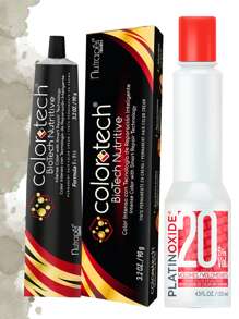 Color Tech Tinte Permanente en Crema 90g - 8.45 RUBIO CLARO COBRIZO CAOBA - Ver 3