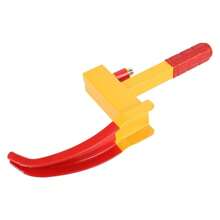 Wheel Clamp Heavy Duty, Car Security Wheel Clamp Antitheft Locking Devices Caravan Car Van Trailer Lock With Keys Wheel For Caravan - Yellow - View 8