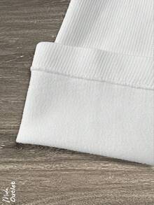 Playera para dama con tirante cruzado, tela tipo canalé, elástico ligero, cómoda y fresca - Multicolor - Ver 5