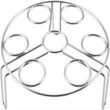 3Pcs Steamer Basket Rack Set Stainless Steel Trio Separator Set Durable Pressure Cooker Accessories Steam Basket With Egg Steamer Rack Divider For Pressure Cooker Instant Pot - Variant1 - View 6