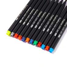 24/36 Colors Colored Fine Point Markers Drawing Pens, Journal Planner Pens, Fineliner Pen For Writing Note Taking Calendar Agenda Coloring - Multicolor - View 4