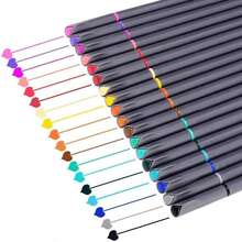 24/36 Colors Colored Fine Point Markers Drawing Pens, Journal Planner Pens, Fineliner Pen For Writing Note Taking Calendar Agenda Coloring - Multicolor - View 5
