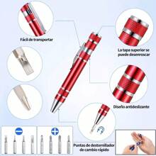 Red Adjustable Temperature Electric Soldering Iron Kit - US A Type Plug(110-127V) - View 2