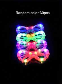 New Year's Eve Party Serving In Dark New Year's Party Favorite Neon Shutter Shadow Light Glasses Sunglasses New Year's Party For Adults Birthday Cosplay.