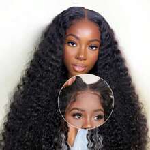 5x5 HD Lace Closure Wigs Human Hair Ready To Wear Glueless Wigs Human Hair Pre Plucked 180% Density 30 32 34 36 38 Inch Human Hair Glueless Wigs For Black Women Curly Human Hair Wig Natural Hairline