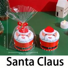 Christmas Tree Snowman Doll Cake Towel Christmas Eve New Year's Eve Gift - Multicolor - View 7