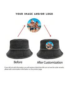 1 件定制文字、照片和徽标涤纶钓鱼渔夫帽，适合春季、夏季、秋季和冬季佩戴，色彩鲜艳、可爱、迷人、有趣、卡哇伊、Y2K、时尚、男女通用、休闲、定制、个性化、独特、定制、送给他的理想礼物、送给她、她、男朋友、女朋友、家人、朋友的理想礼物、旅行配件、旅行配件 - 自訂照片 - 查看 16