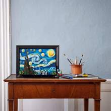 LEGO 21333 Ý tưởng Vincent Van Gogh Đêm đầy sao - Nhiều màu - Xem 4
