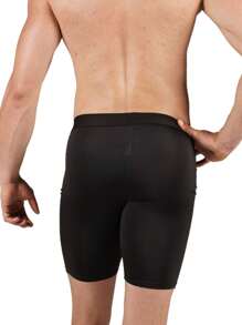 Kit 3 Bermuda Masculina Lisa Térmica Meio da Boxa Conforto Estilo Ciclista Forrada