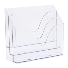 ORGANIZADOR DE PAPEIS TRIPLO OFFICE - Branco - Visão 2