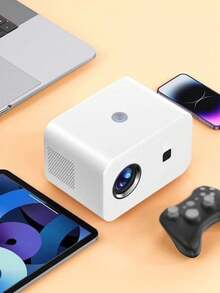 4k Android Hd Smart TV Portable Wifi Bluetooth Projector Immediate Shipping! - 灰色 - 查看 4