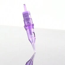 10 根/盒，紫色一次性纹身针，永久化妆纹身针，RS RM M1 尺寸，眉唇纹身针。 - 紫色 - 查看 7