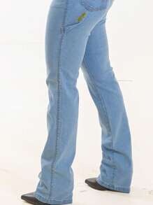 Women's Carpenter Jeans - Lavado ligero - Ver 3