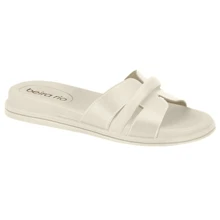 Beira Rio Women's Flat Sandals Comfortable Original Casual Everyday - 白色 - 查看 2