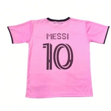 SHEIN KIDS Kids Team Set Boys Sports Set Boys Football Set - 淺粉色 - 查看 2