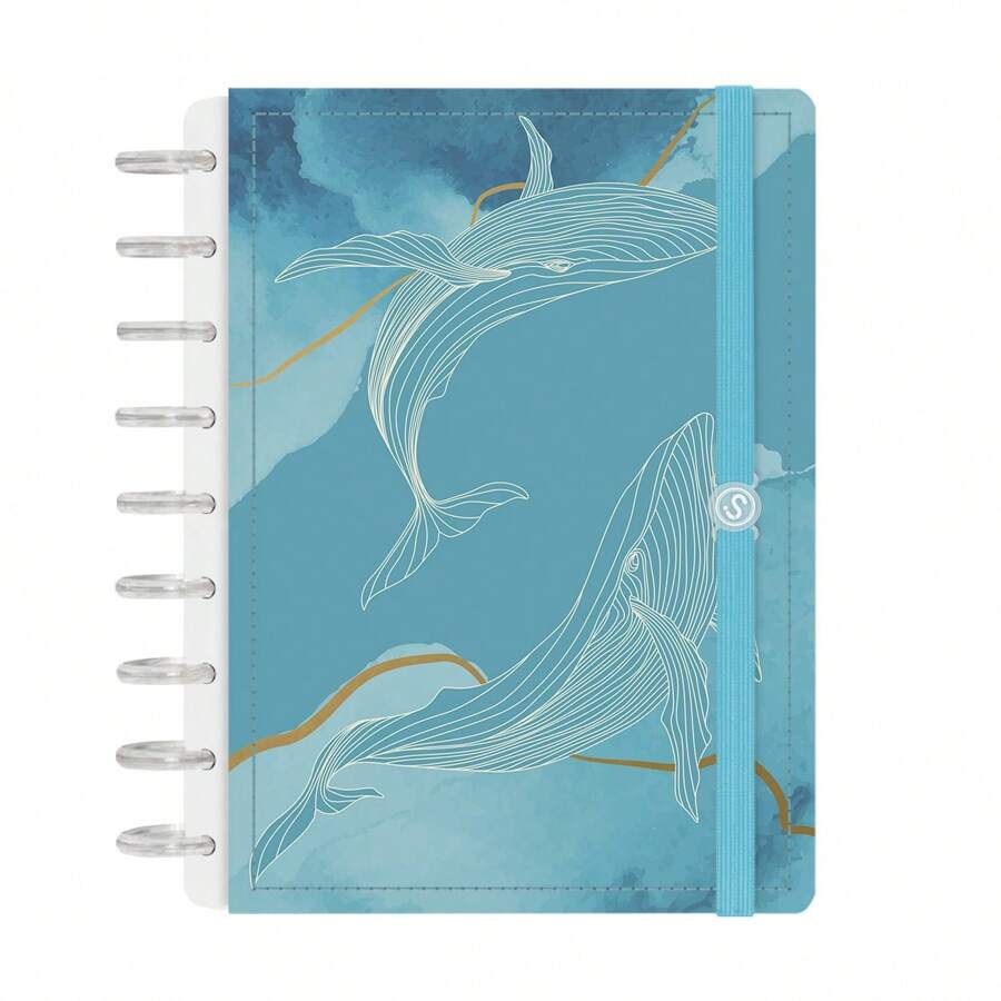 Disco Notebook + Iscool 140 Pages Smart Oceania Sea - 中號(17 公分 x 23 公分) - 查看 1