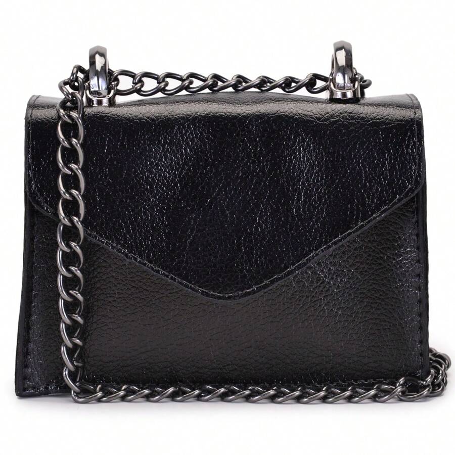 Women's Mini Shiny Party Bag - 黑色 - 查看 1