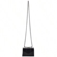 Women's Mini Shiny Party Bag - 黑色 - 查看 7