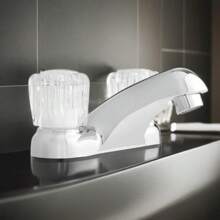 Nonmetallic Acrylic Handle Bath Faucet | Sleek Design, Durable Acrylic Handles, Easy To Operate And Maintain - 1 - Xem 1