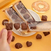 4 Prank Erasers, Prank Chocolates, Prank Candies, Scented Pencil Erasers, Chocolate Erasers, Boys' Erasers, Girls' Erasers, Children's Erasers, Children's Erasers, School Supplies, Back To School Supplies, Office Supplies, Stationery, Cute Study Supplies, Cute Pencil Cases, Prank Supplies, Very Suitable As Gifts At The Beginning Of The School Year, Birthday Gifts, Christmas Gifts - One Size - View 6