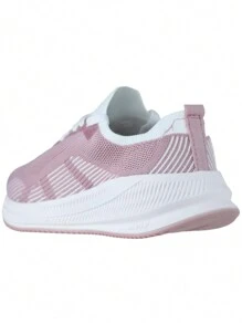 Molekinha Girls' Comfort Jogging Shoes, White/Pink - 2577.104 - 粉色 - 查看 2