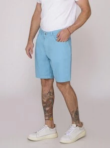 Bermuda Masculina Chino em Sarja Conforto e Estilo Casual