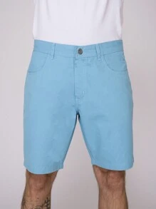 Bermuda Masculina Chino em Sarja Conforto e Estilo Casual