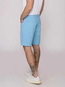 Bermuda Masculina Chino em Sarja Conforto e Estilo Casual