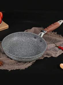 1 Stück Maifanshi Bratpfanne, japanische antihaftbeschichtete Flachboden Pfanne, Aluminium, zum Braten von Eiern, Fisch, Steak, leicht zu reinigen, geeignet für Gasherd und Induktionskochfeld, 20cm/26cm/28cm Meeresfrüchte-Kochen