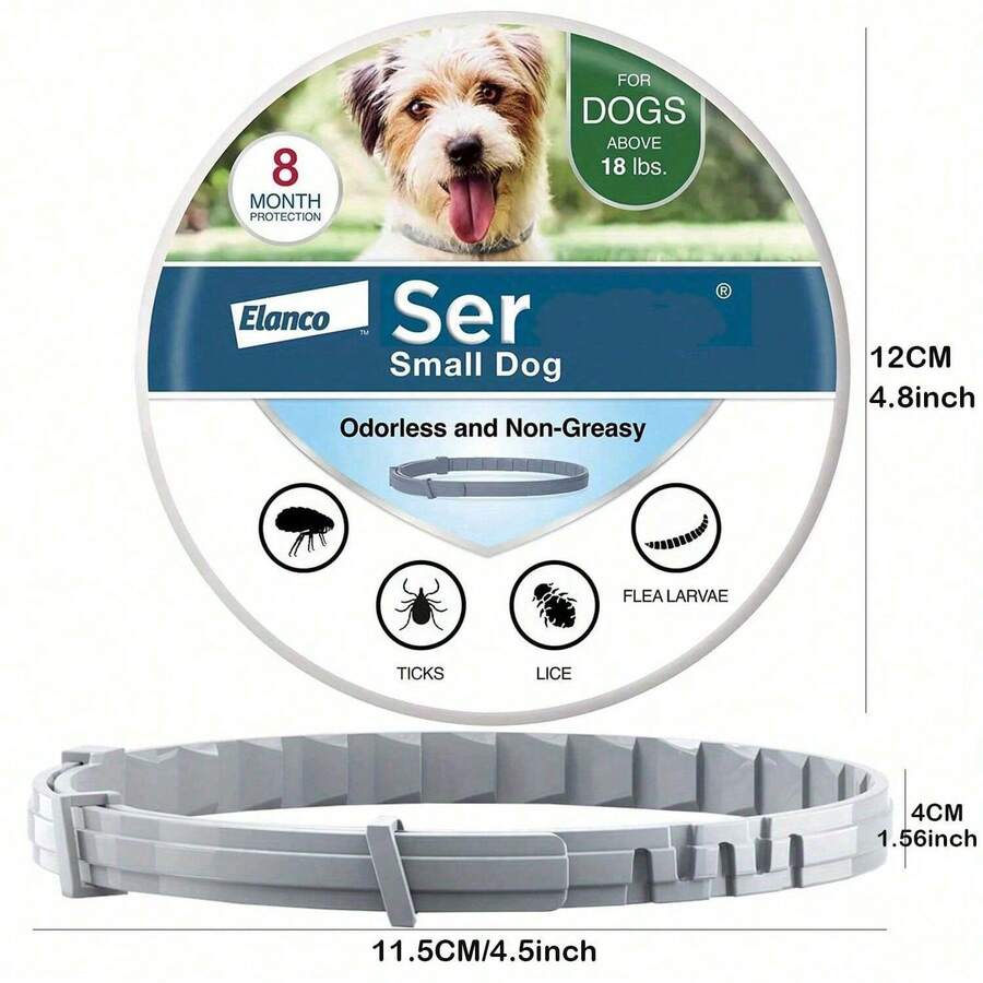 2Packs Seresto Small Dog Collar BuiltIn PlantBased Formula, Drive