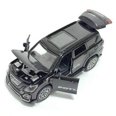 锌合金路虎卫士收藏模型车，适合8-12岁儿童，圣诞节礼物，返校礼物