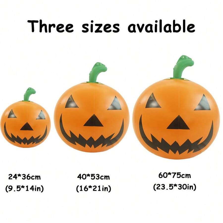 1pc Halloween PVC Inflatable JackO 'Lantern Large Holiday Decoration