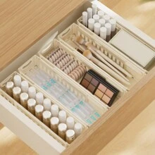 Contemporary Plastic Expandable Kitchen Cabinet Organizer Bins - Pull-Out Storage Boxes With Handles For Snacks, Spice Jars, And Home Organization Can Store Underwear, Cd, Remote Control, Socks, Magazines, Stationery, Mobile Phone, Paper Towels, Extensive, Cosmetics, Bra, Medicine, Toys, Sundries Specifications Large Size Room Decor Home Decor Fall Decor Bedroom Decor  Halloween Decor,Room Decor,Christmas Decorations, Halloween, Halloween Decorations,Christmas, Halloween Decor,Christmas Decor,Fall Decor,Christmas Decor,Storage,Organizer