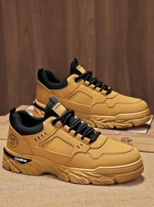 Tenis casuales versátiles y con estilo para todas las estaciones - Amarillo - Ver 3