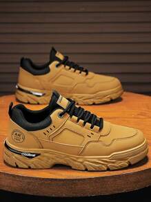 Tenis casuales versátiles y con estilo para todas las estaciones - Amarillo - Ver 7