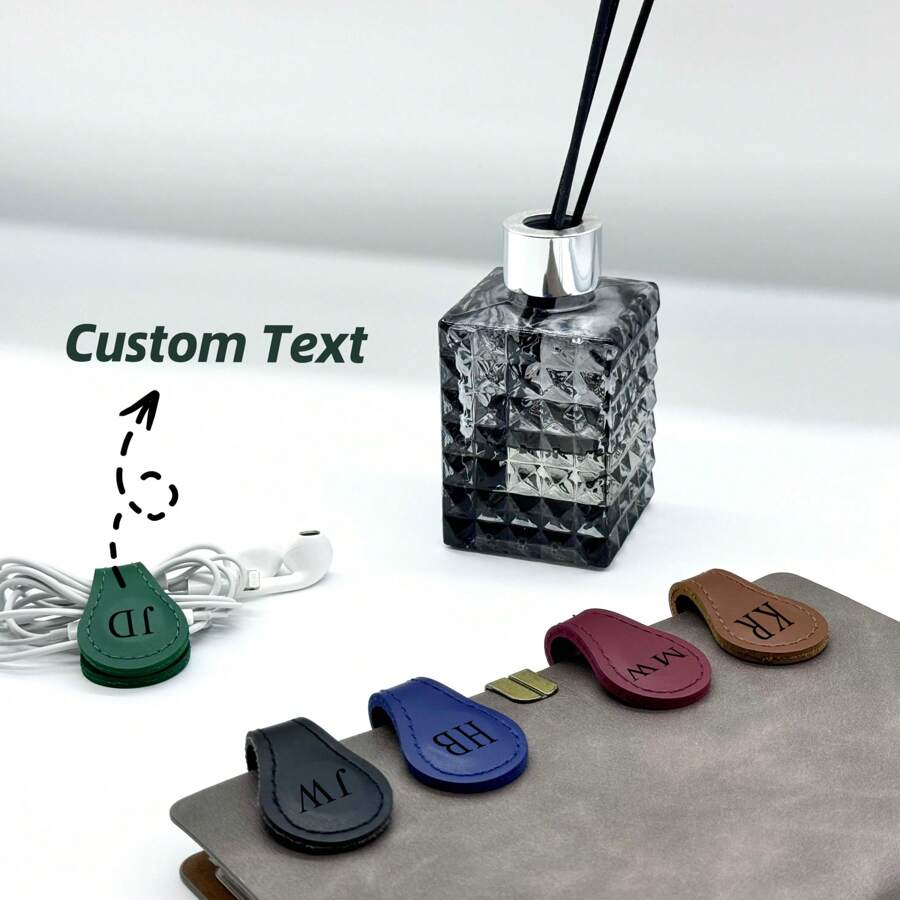 1 pieza Marcapáginas magnético vintage, Clips para libros personalizados con nombre, de doble cara para diarios, regalos ideales, de vuelta a la escuela, Navidad, Útiles escolares