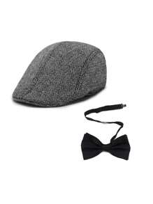 2/3/4/5 pièces D EXCEED Accessoires pour hommes des années 1920 : béret Gatsby, vêtements, accessoires vestimentaires des années 1920 pour hommes, pour Halloween, bal de promo