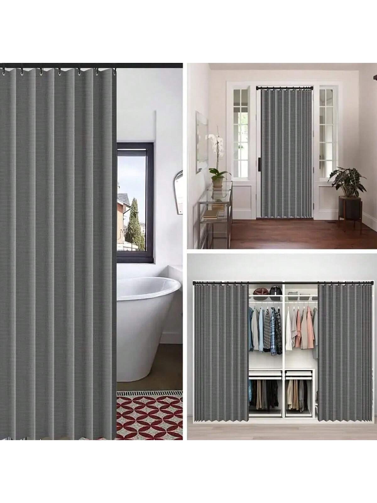 ستارة حمام قابلة للطي