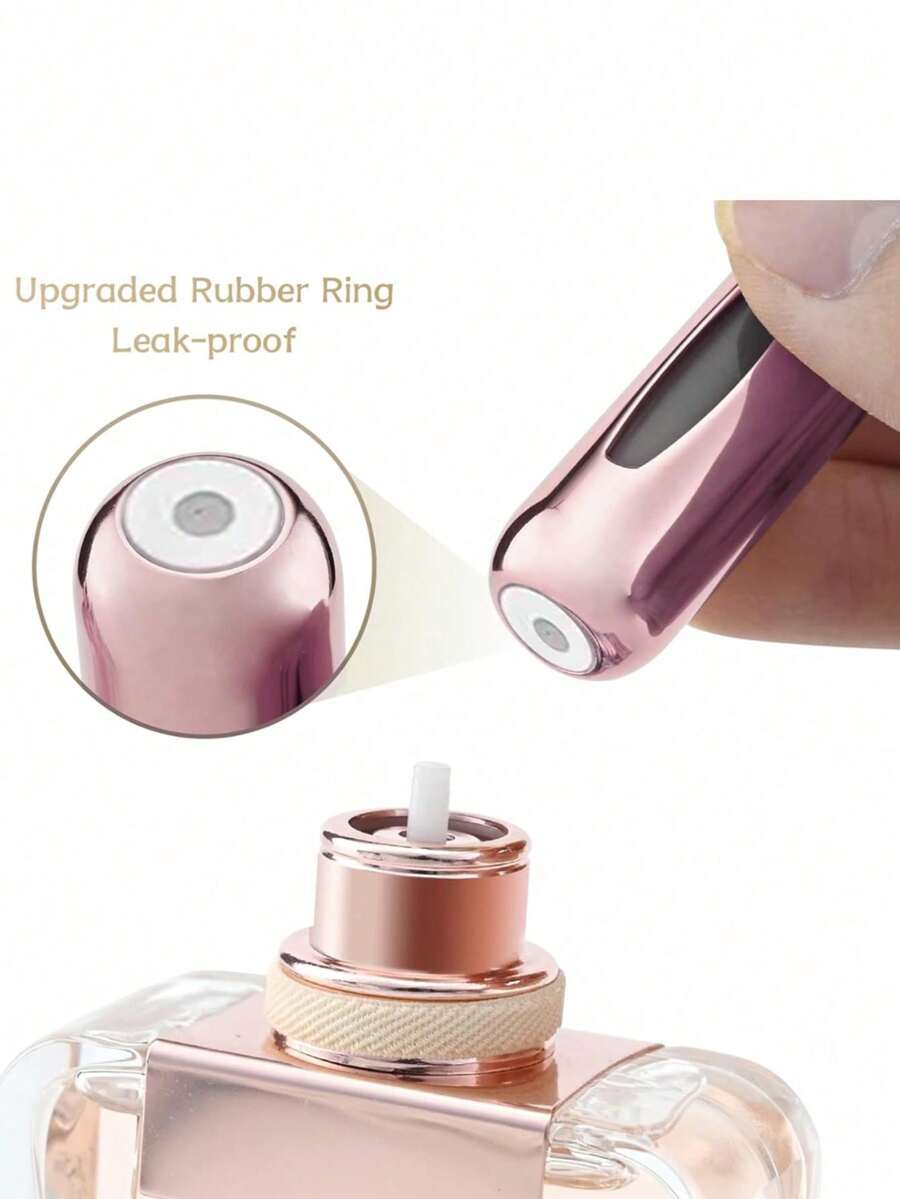 5PCS 5ML Empty Perfume Spray Bottle,Refillable Perfume Atomizer Bottle