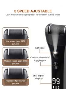 Professional Pedicure Tools Foot Care Kit Electronic Foot File Pedicure Tools Callus Remover For Feet