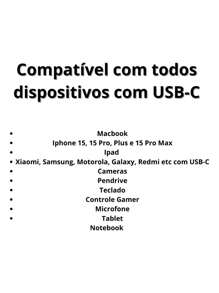 Cabo Adaptador Otg Tipo C Pendrive Para Celular Tablet Mp3