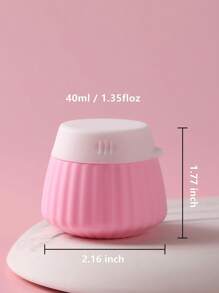 Set de 4 botellas dispensadoras portátiles para viajes, contenedores de artículos de tocador, tarros de crema de silicona, accesorios esenciales para viajes con bolsas y etiquetas transparentes, tarros a prueba de fugas para cosméticos líquidos, cremas faciales, corporales y de manos, botellas de crema exprimible a prueba de explosiones y fugas para decoración del hogar, baño, decoración de otoño, regreso a la escuela