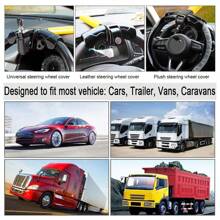 Car Steering Wheel Lock Universal Fit Maximum Security Steering Wheel Lock For Cars, Anti-Theft T-Bar Steering Wheel Lock - Yellow - View 7