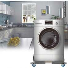 Washing Machine Stand Base Adjustable Bases Multi-Functional Washing Machine Base Stand For Washing Machine Dryer And Refrigerator
