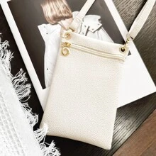 New Stylish Lychee Pattern Women's Shoulder Bag, Versatile Fashion Crossbody Bag, Suitable For Daily Use - Multicolor - View 10