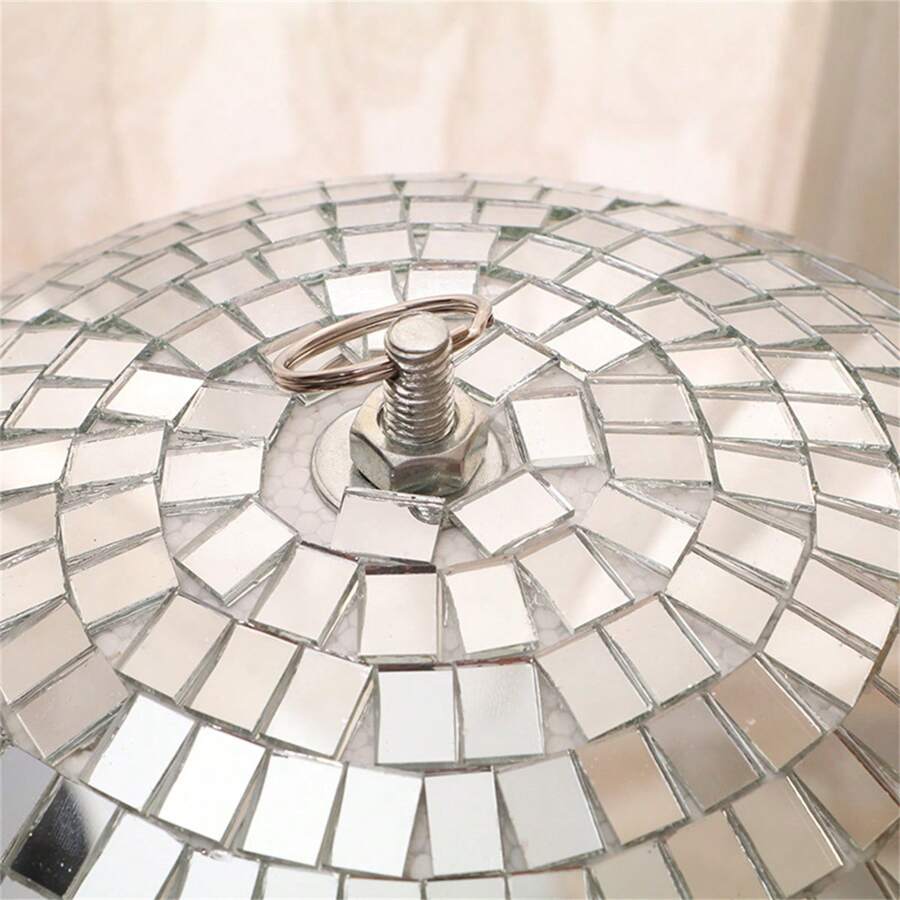 6 Fächereinsätze + 10 Silberkugeln - Kuchendekoration Set - DIY Kuchenzubehör - Für Geburtstag & Hochzeit