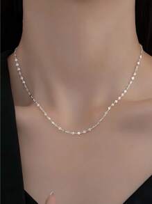 1pc Stylish Heart Shape Pendant Necklace Women Jewelry Valentine's Day Gift Valentines - Heart Necklace - View 10